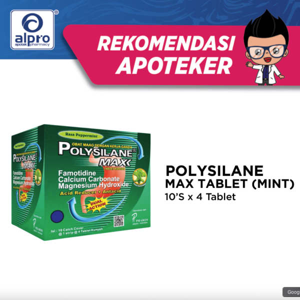 Polysilane Max Tablet (Mint) 10X4Tab